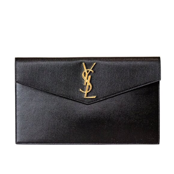 YSL Uptown Pouch Black - Picture 1 of 5